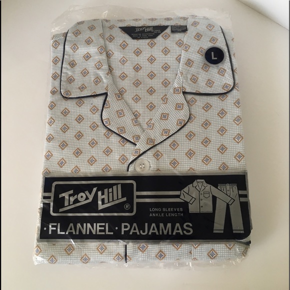 Vintage men’s flannel pajamas